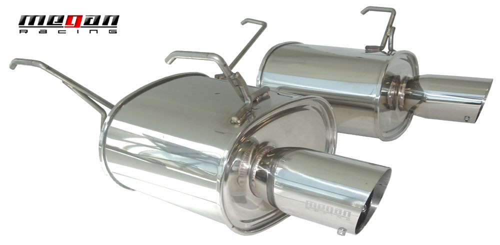 HONDA S2000 AP1 MEGAN RACING OE-RS DUAL CATBACK SYSTEM - 2