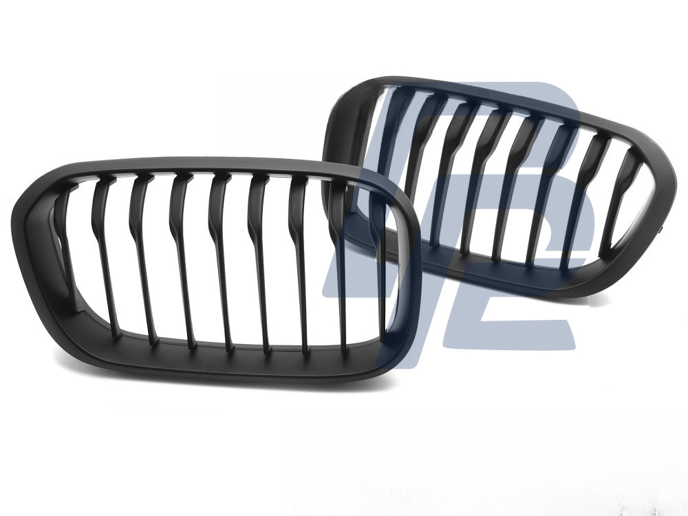 Grille Matt Black for BMW F20 / F21 LCI 2015–2018 - 3