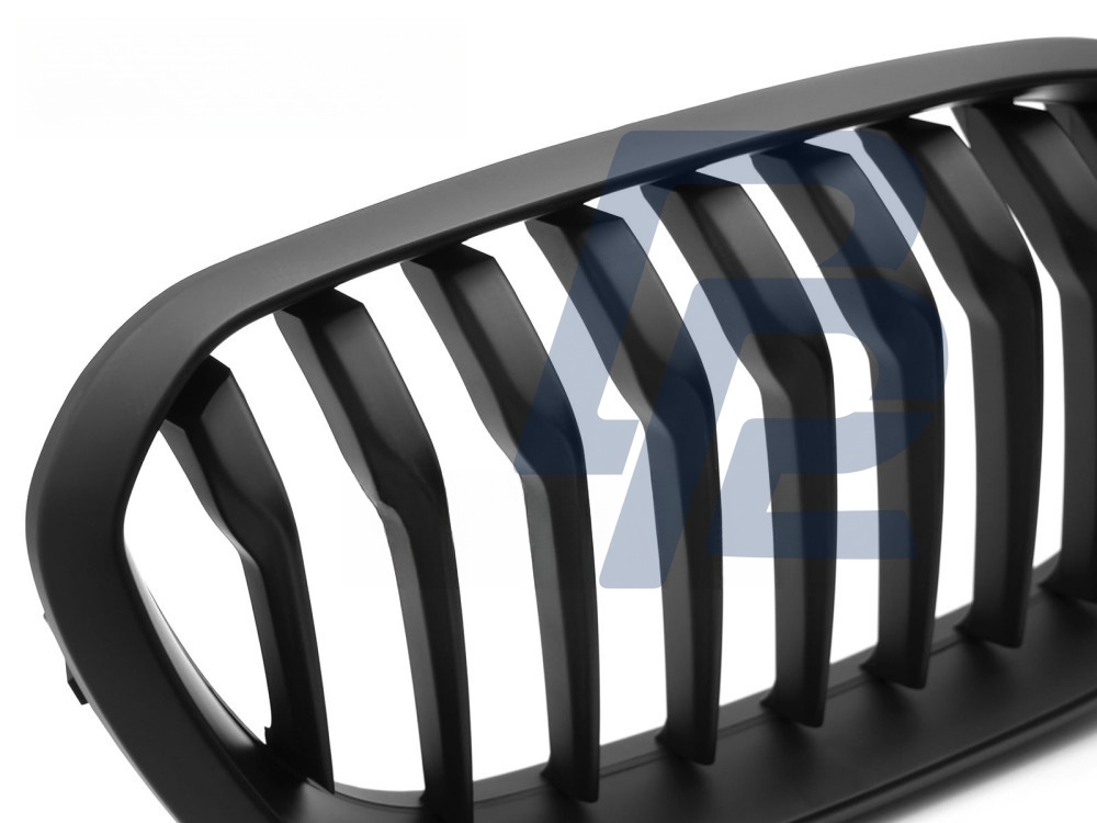 Grille Matt Black for BMW F20 / F21 LCI 2015–2018 - 2