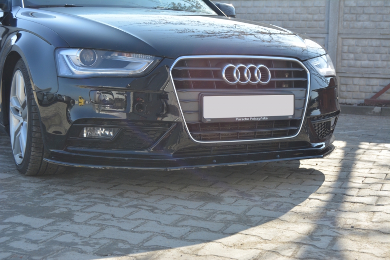 FRONT SPLITTER V.1 AUDI A4 B8 (FACELIFT) - 2