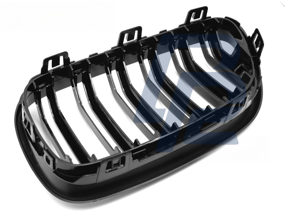 Grille Sport Gloss Black Double-Slat for BMW F22 / F23 2013–2021 - 4