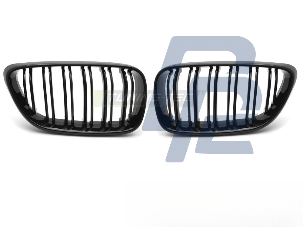 Grille Sport Gloss Black Double-Slat for BMW F22 / F23 2013–2021 - 3