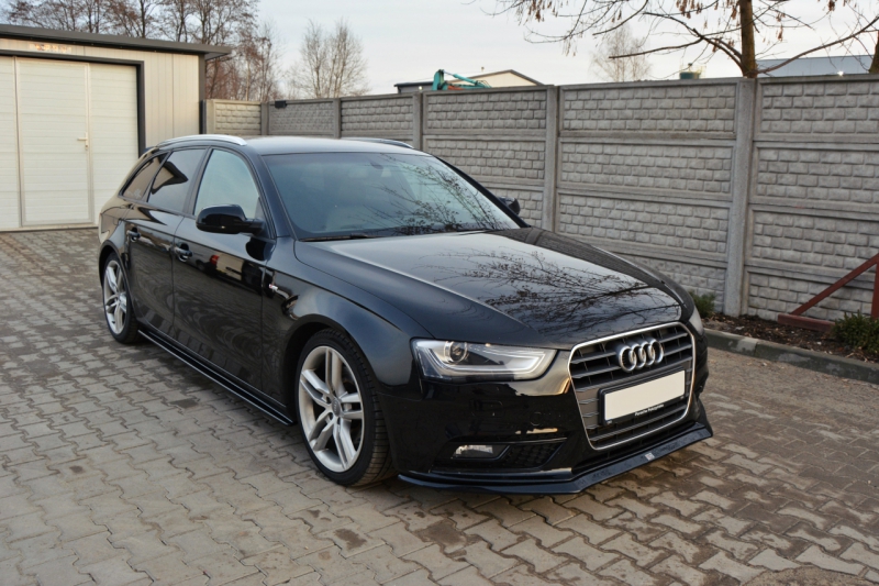 FRONTSPLITTER AUDI A4 B8 (FACELIFT) - 4