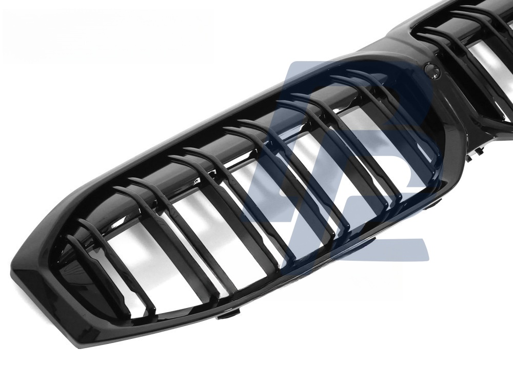 Grille Sport Gloss Black Double-Slat for BMW G20 / G21 LCI 2022–2026 - 3