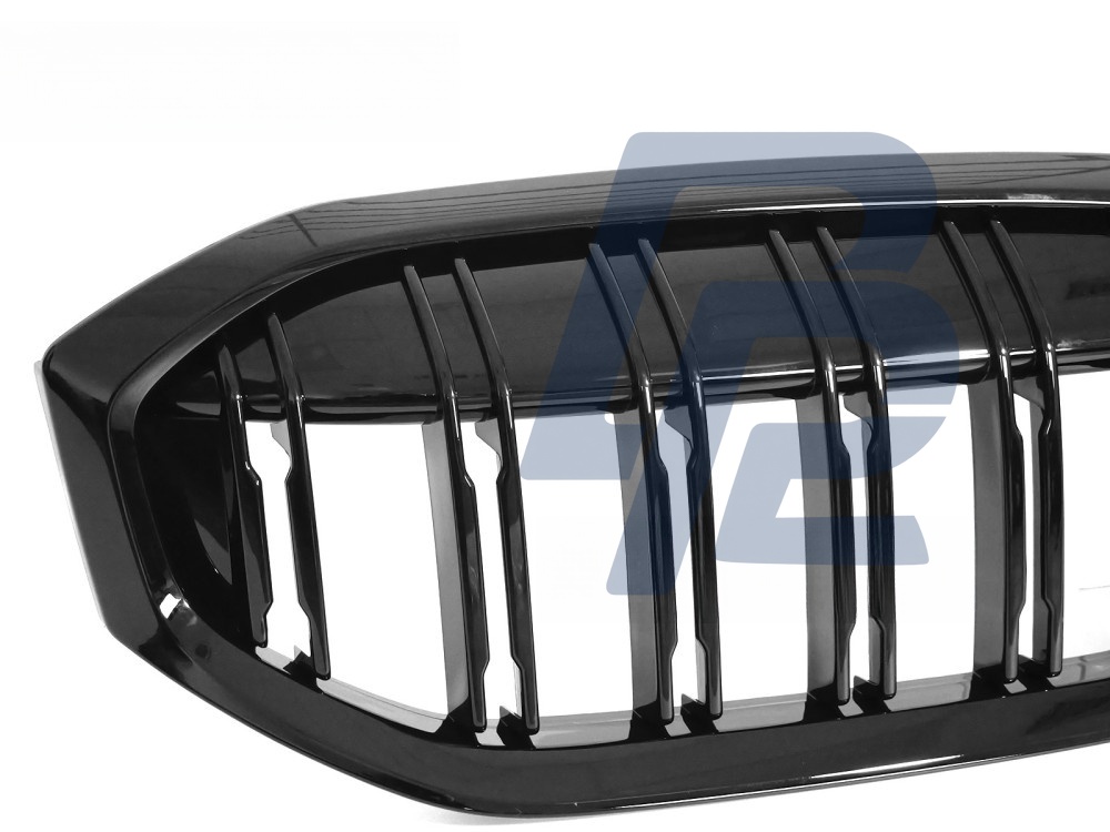Grille Sport Gloss Black Double-Slat for BMW G20 / G21 LCI 2022–2026 - 2