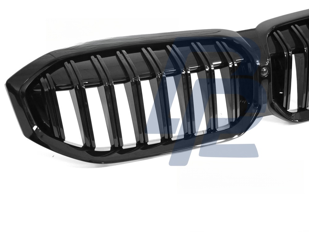 Grille Gloss Black for BMW G20 / G21 LCI 2022–2026 - 3
