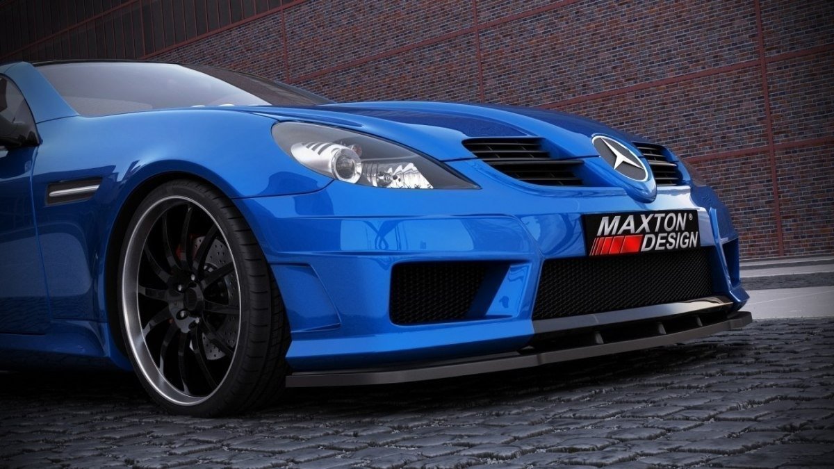 Front Splitter  Mercedes SLK R171 (For ME-SLK-R171-AMG172-F1)