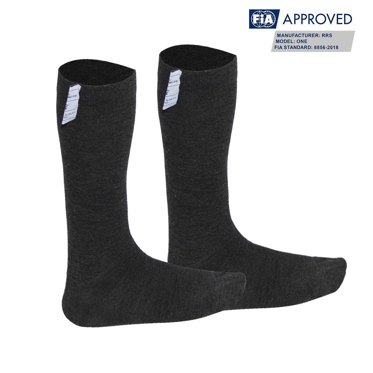 RRS ONE BLACK SOCKS - FIA 8856-2018 - 2