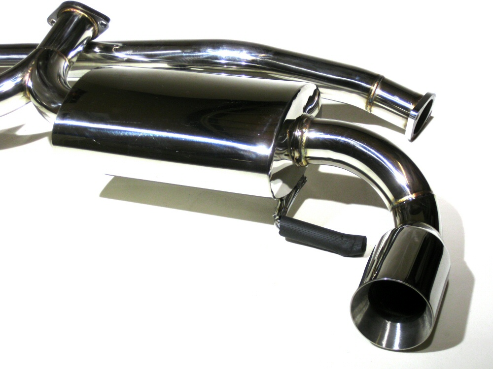 MAZDA RX8 04-09 STAINLESS DUAL TIP CATBACK EXHAUST SYSTEM - 3