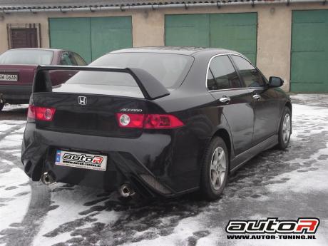 HONDA ACCORD 03+ 4D REAR LICENSE PLATE FILLER  [AUTOR]