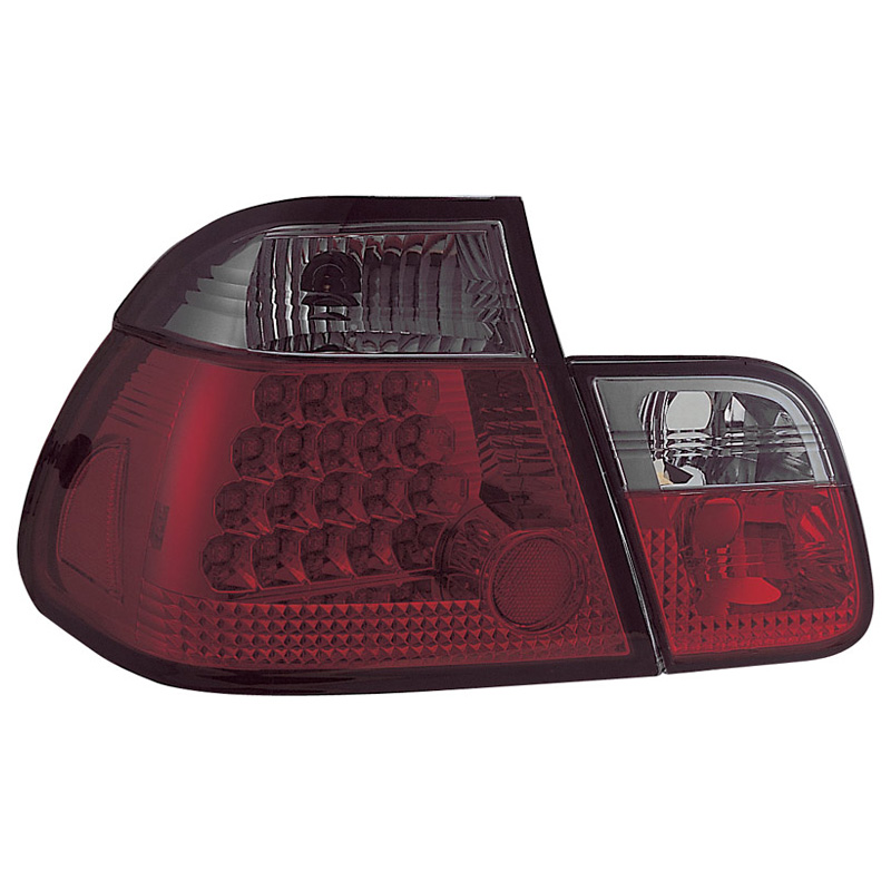 BMW 3 E46 4D 02-05 LED TAILLIGHTS SET SMOKE
