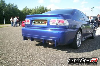 HONDA CIVIC 92-95 2/4D REARBUMPER RACING [AUTOR]