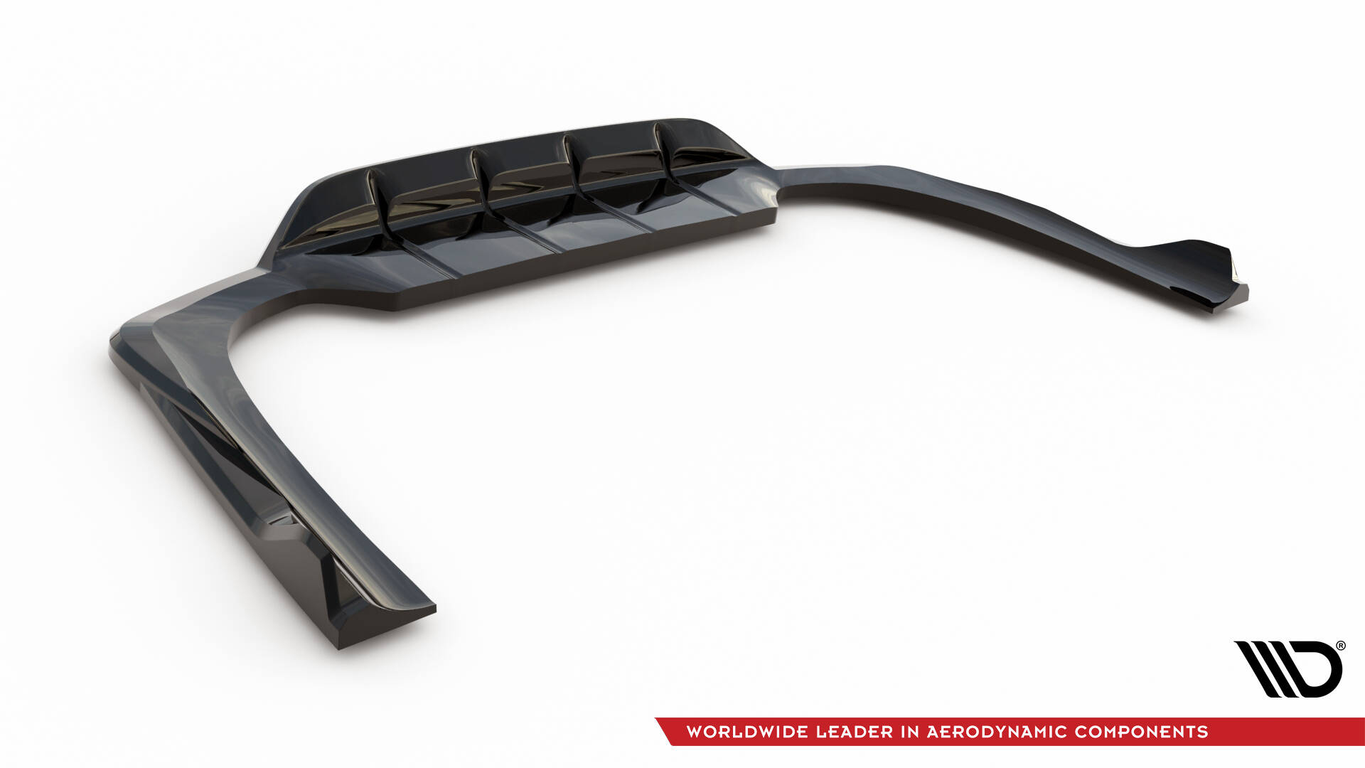 Central Rear Splitter (Vertical Bars) Mercedes-Benz E AMG-Line W214 - 7