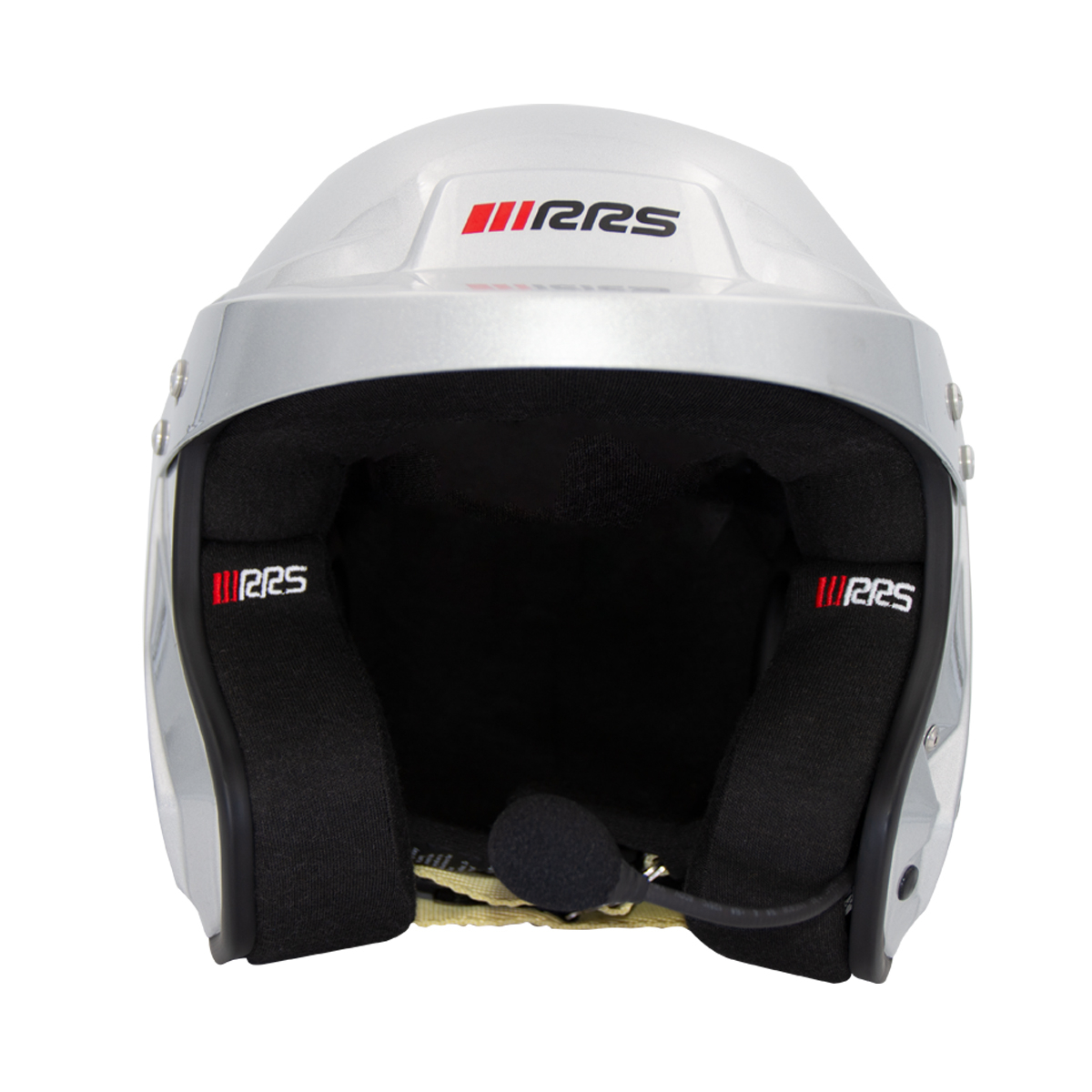 HELMET RRS PROTECT WRC "SPORT PLUS" FIA 8859-2015/SNELL SA2020 GREY - 3