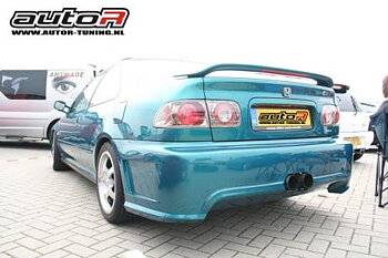 HONDA CIVIC 92-95 2/4D REARBUMPER WARRIOR [AUTOR]