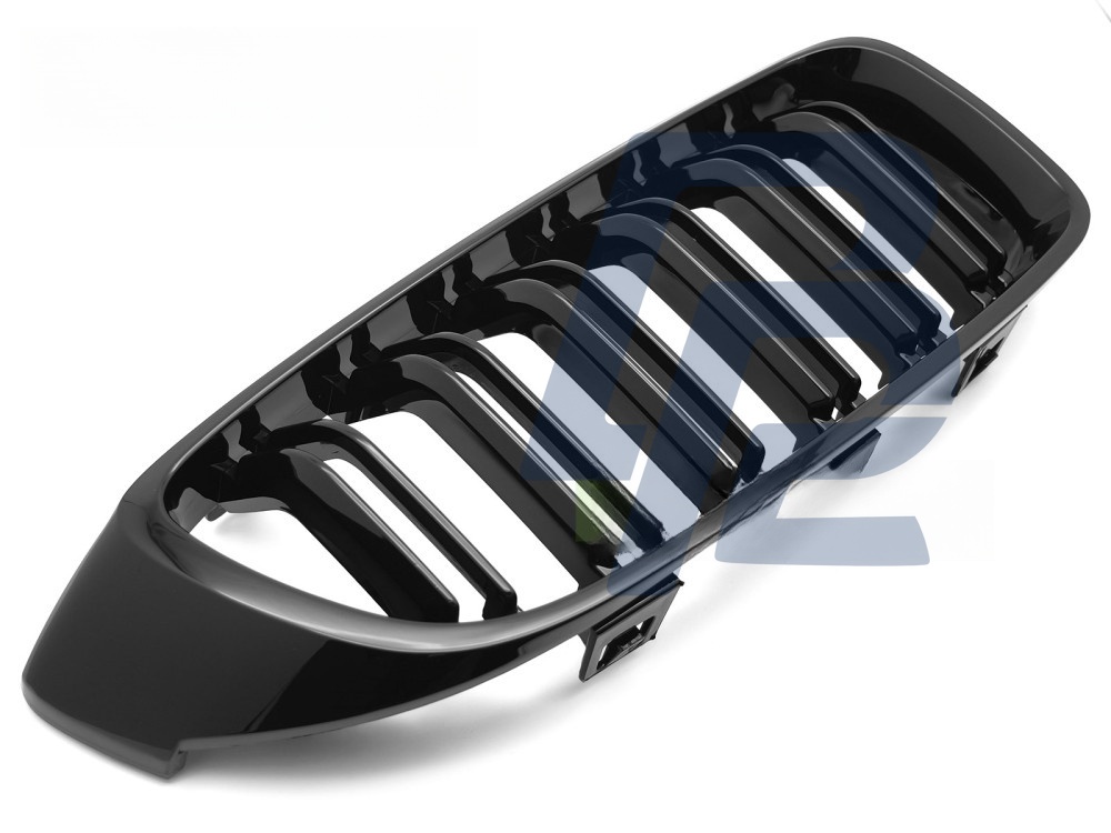 Grille Sport Gloss Black Double-Slat for BMW F32 / F33 / F36 2013–2020 - 3