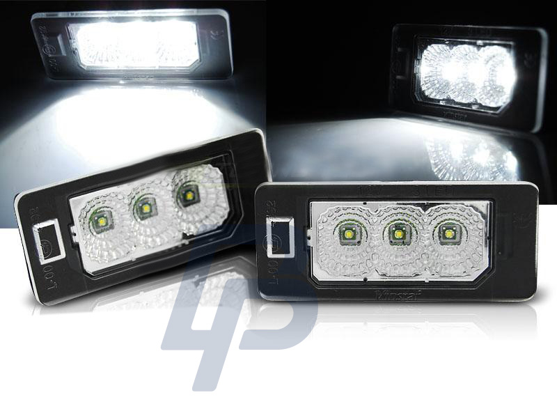 LICENSE LED LIGHTS AUDI Q5 / A4 08-10 / A5 / TT / VW PASSAT B6 KOMBI LED CREE CANBUS CLEAR - 4