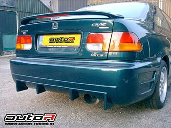 HONDA CIVIC 96-00 2/4D REARBUMPER RACING [AUTOR]