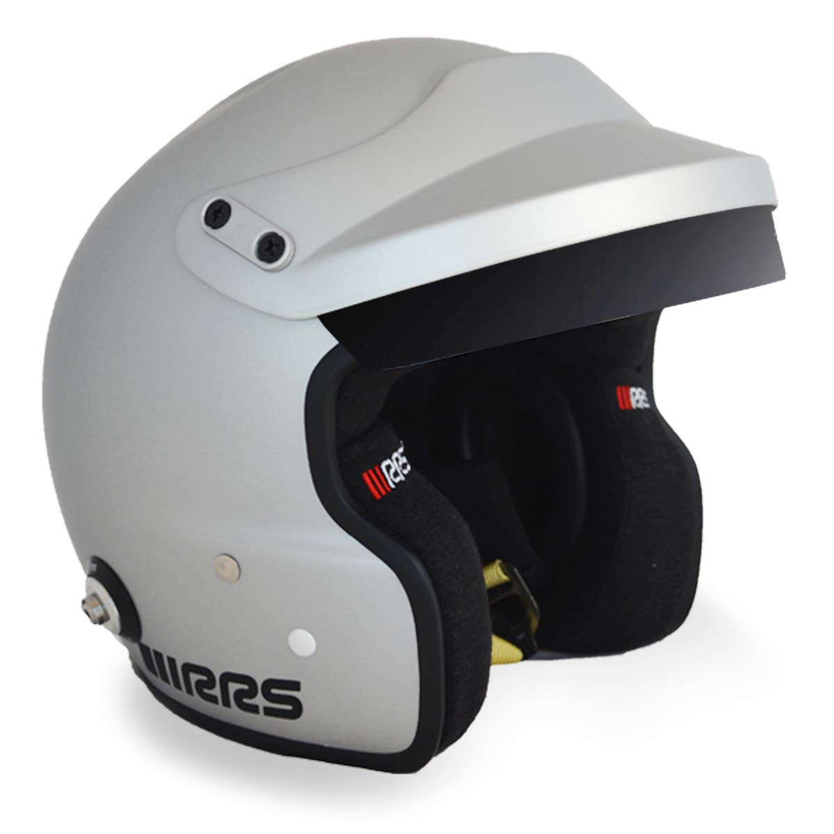 HELMET RRS JET PROTECT GREY MATTE PREMIUM - FIA 8859-2015 SNELL SA2020 - 3