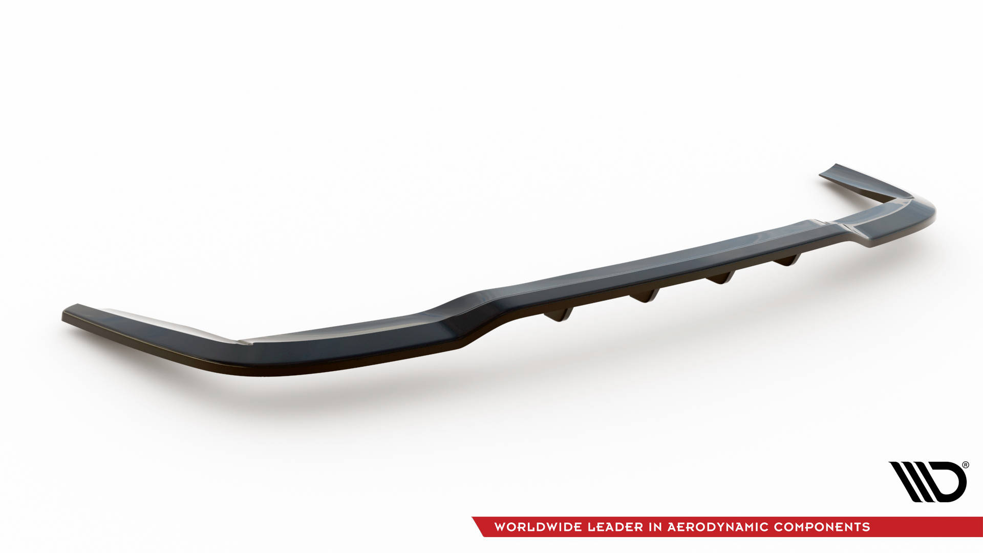 Central Rear Splitter (Vertical Bars) Mercedes B W246 Facelift - 5