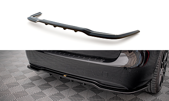 Central Rear Splitter (Vertical Bars) Mercedes B W246 Facelift