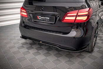 Central Rear Splitter (Vertical Bars) Mercedes B W246 Facelift