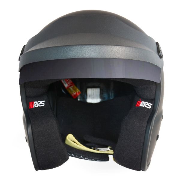 HELMET RRS JET PROTECT PREMIUM BLACK (MAT) - FIA 8859-2015 SNELL SA2020 - 4