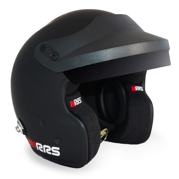 HELMET RRS JET PROTECT PREMIUM BLACK (MAT) - FIA 8859-2015 SNELL SA2020 - 3