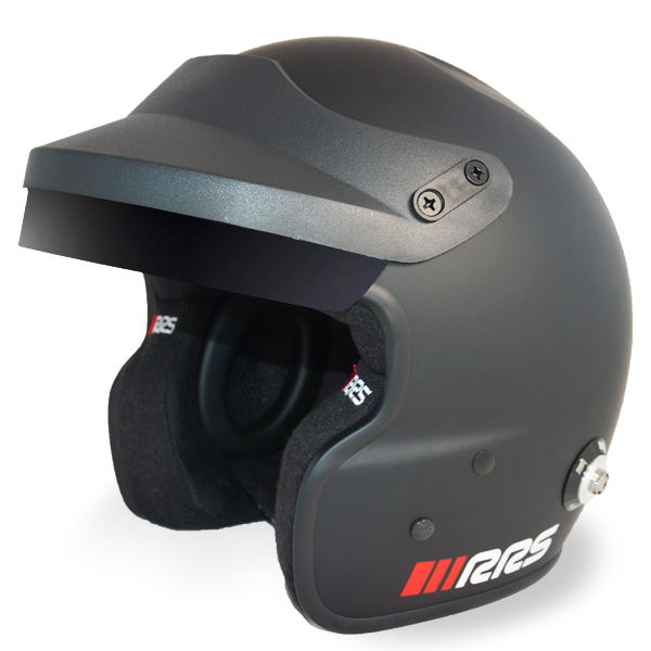 HELMET RRS JET PROTECT PREMIUM BLACK (MAT) - FIA 8859-2015 SNELL SA2020