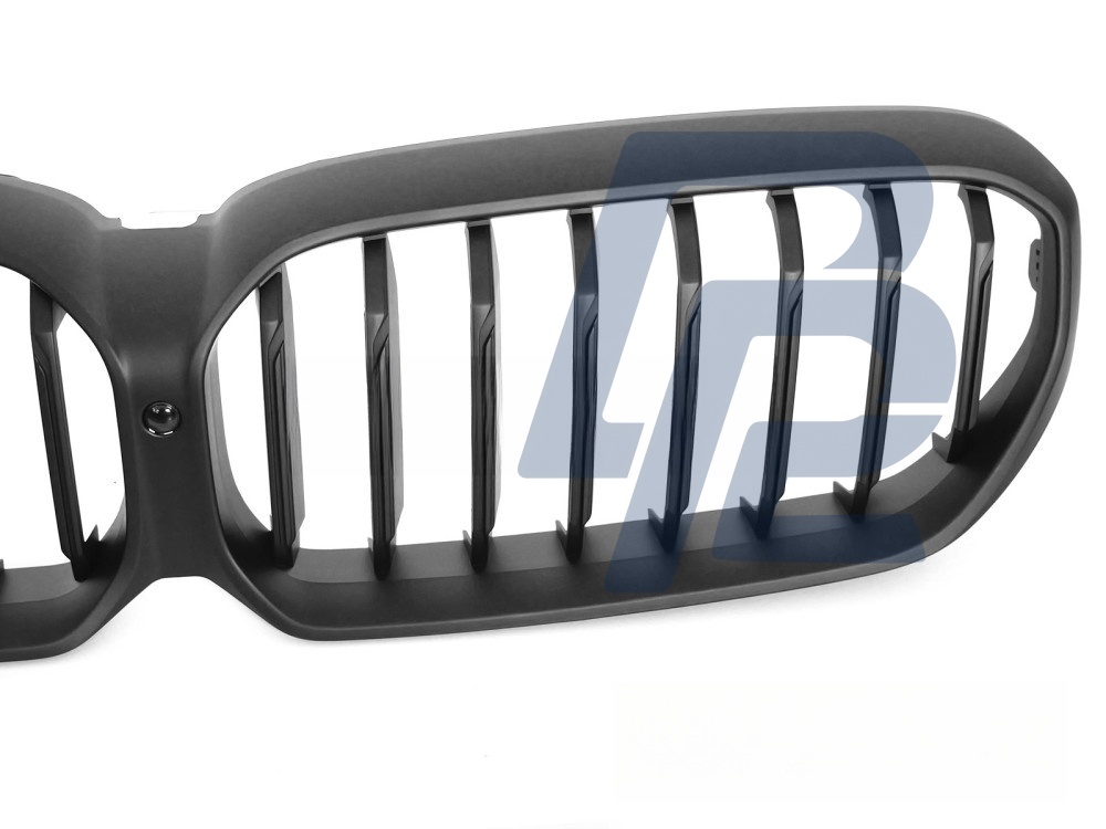 Grille Matt Black for BMW G30 / G31 LCI 2020–2023 - 3
