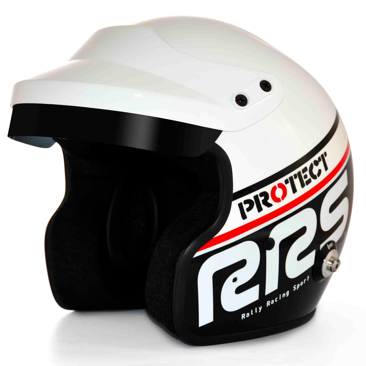 HELMET PROTECT OPEN FACE RRS FIA 8859-2015 SNELL SA2020 - BLACK