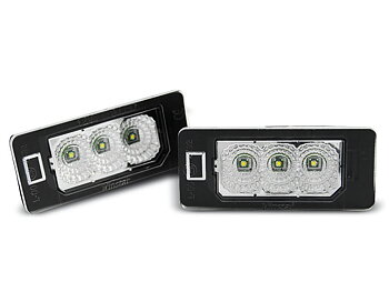 LICENSE LED LIGHTS AUDI Q5 / A4 08-10 / A5 / TT / VW PASSAT B6 KOMBI LED CREE CANBUS CLEAR