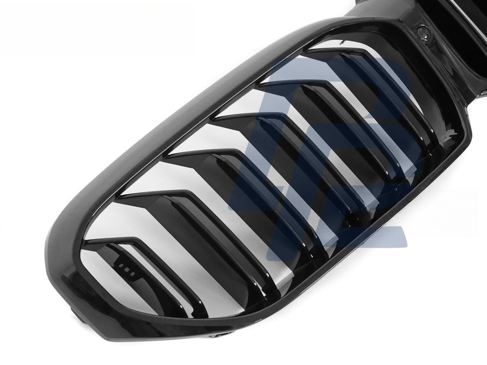 Grille Sport Gloss Black Double-Slat for BMW G30 / G31 LCI 2020–2023 - 5