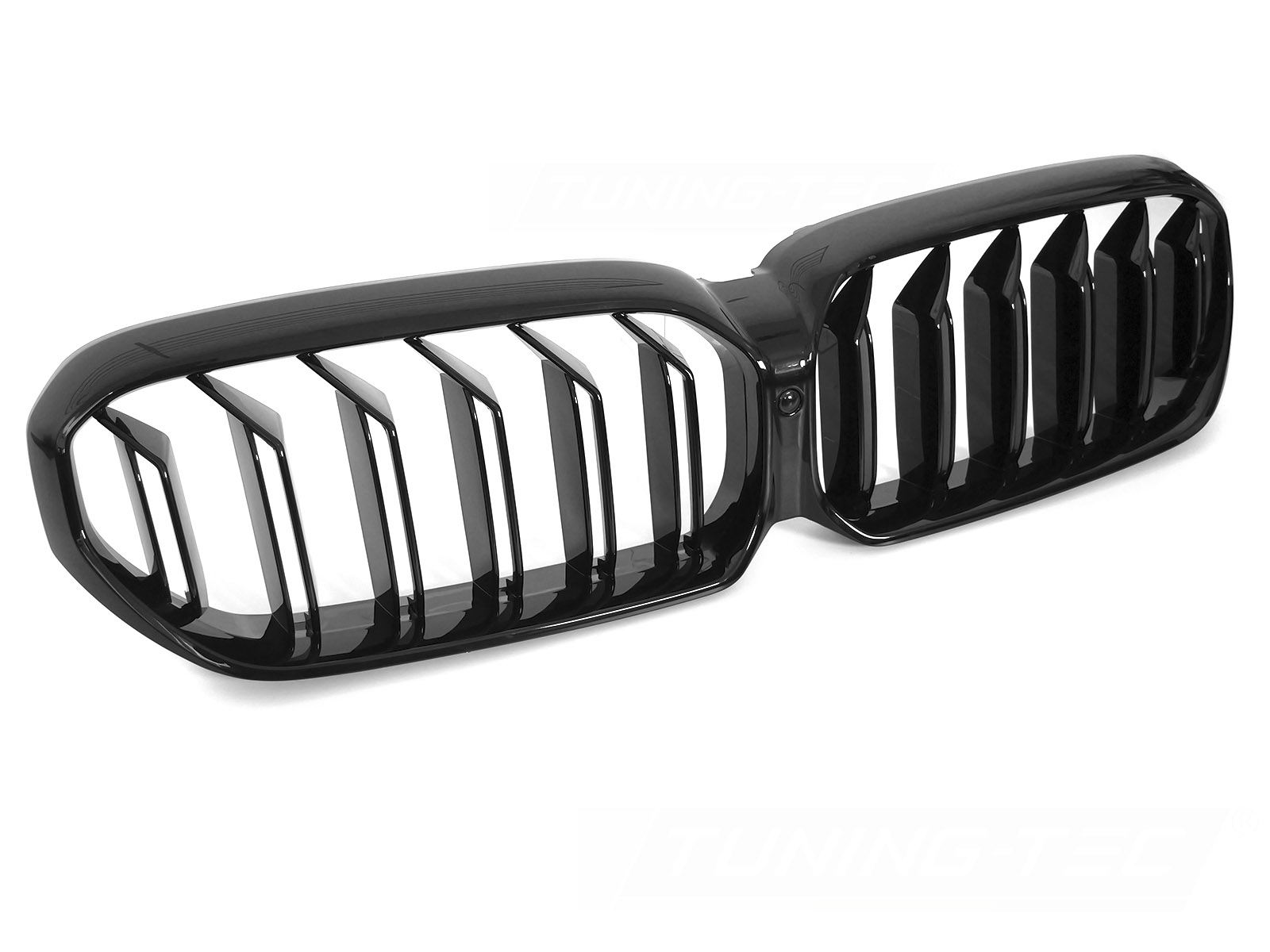 GRILL SPORT BLANK SVART DUBBELRIBBAD TILL BMW G30 / G31 LCI 2020-2023