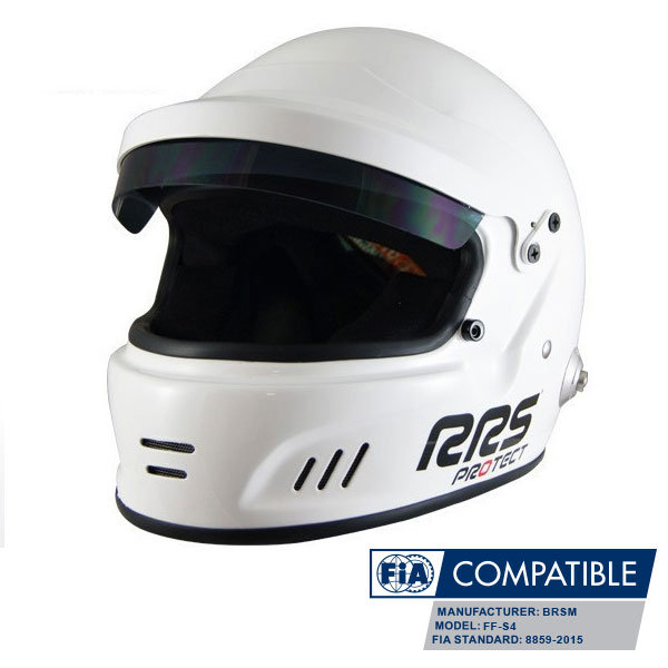 FULL FACE HELMET PROTECT  RALLY RRS FIA 8859-2015 SNELL SA2020 - 2