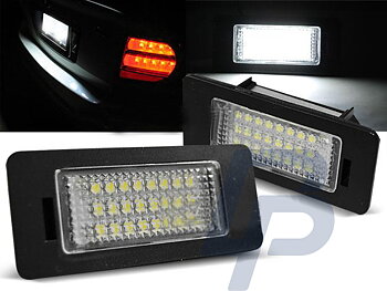 LICENSE LED LIGHTS AUDI Q5 / A4 08-10 / A5 / TT / VW PASSAT B6 KOMBI LED CANBUS