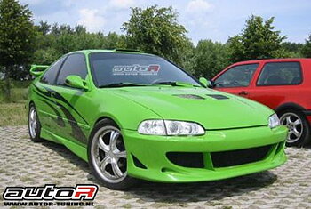 HONDA CIVIC 92-95 2/3D FRÄMRE STÖTFÅNGARE KALLCAT [AUTOR]
