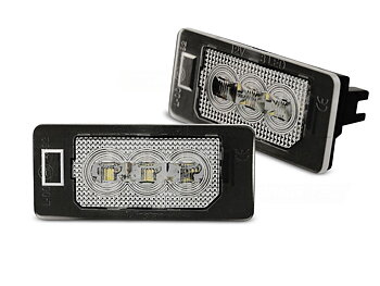 LICENSE LED LIGHTS AUDI Q5 / A4 08-10 / A5 / TT / VW PASSAT B6 KOMBI 3XLED