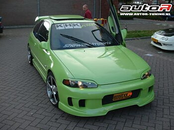 HONDA CIVIC 92-95 2/3D FRÄMRE STÖTFÅNGARE STREETRACING [AUTOR]