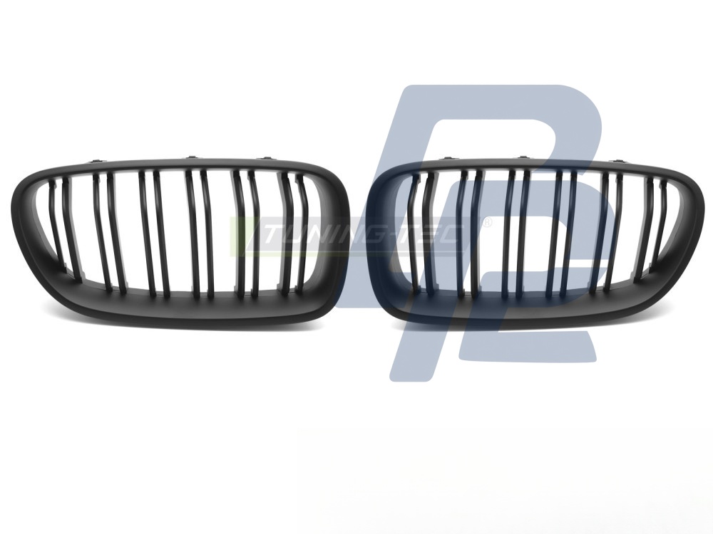 Grille Sport Matt Black Double-Slat for BMW F10 / F11 2010–2016 - 4