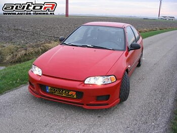HONDA CIVIC 92-95 2/3D FRÄMRE STÖTFÅNGARE PROSPEED [AUTOR]