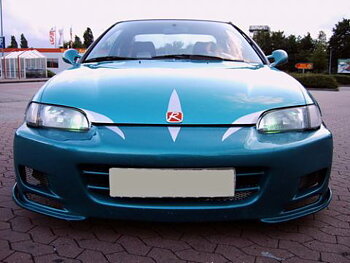 HONDA CIVIC 92-95 2/3D FRÄMRE STÖTFÅNGARE PROSPEED [AUTOR]
