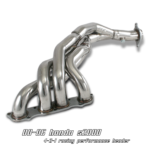 HONDA S2000 SIX-PERFORMANCE STAINLESS STEEL HEADER