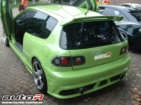 HONDA CIVIC 92-95 3D REARBUMPER OLD SCHOOL [AUTOR]