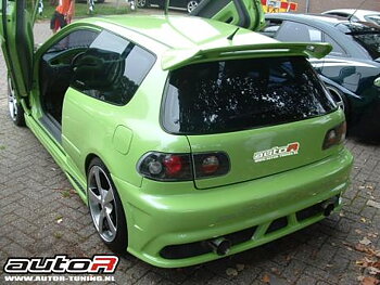 HONDA CIVIC 92-95 3D REARBUMPER OLD SCHOOL [AUTOR]