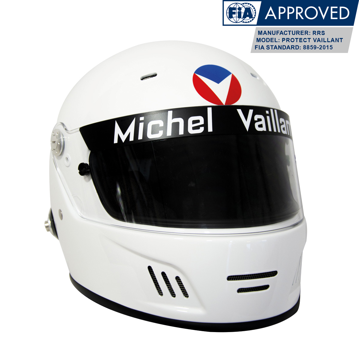 HELMET RRS PROTECT VAILLANT WHITE - 3