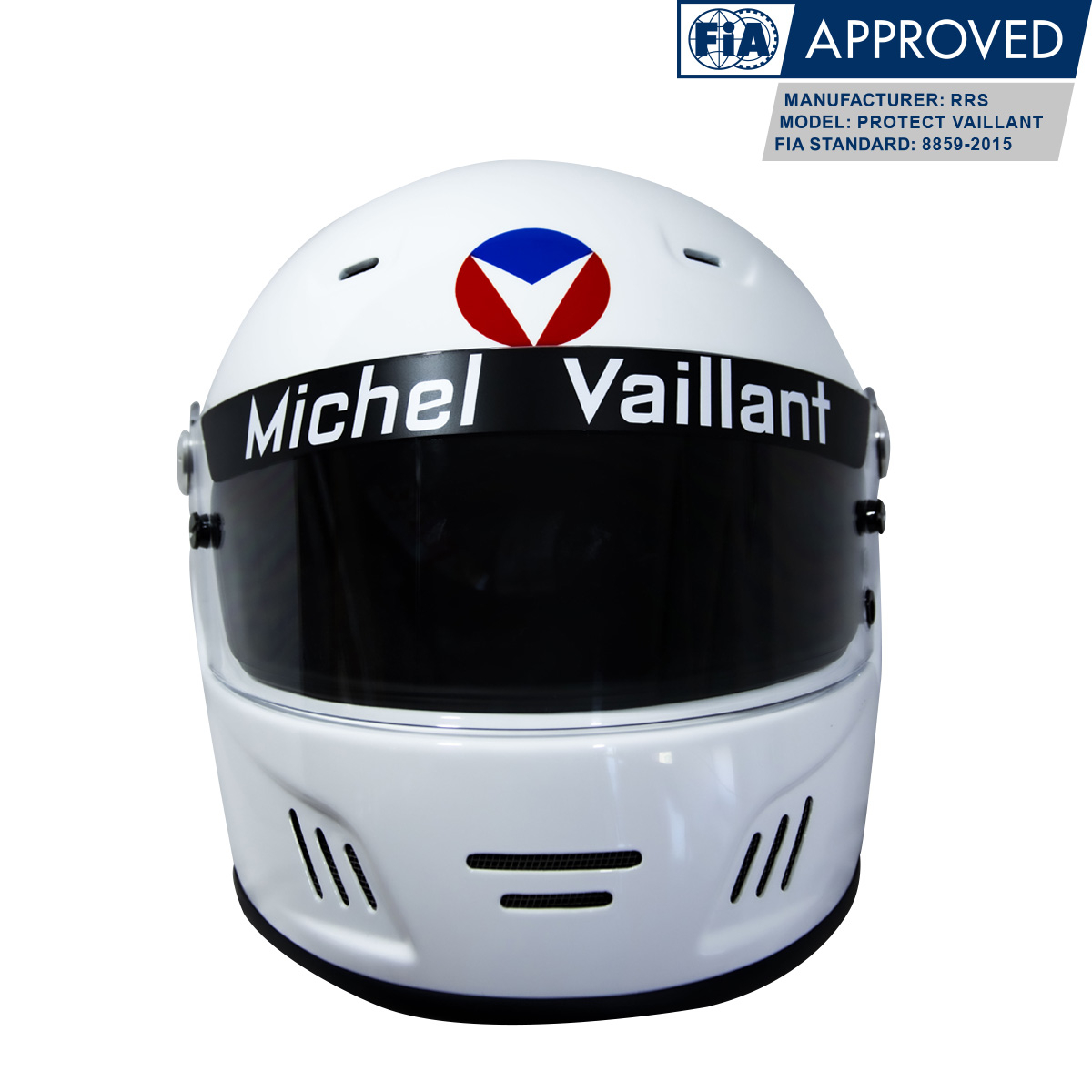 HELMET RRS PROTECT VAILLANT WHITE - 4