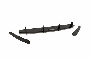 AUDI A6 C7 S-LINE AVANT REAR DIFFUSER & REAR SIDE SPLITTERS (FITS TWO SINGLE EXHAUST ENDS)
