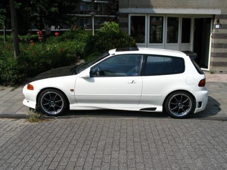 HONDA CIVIC 92-95 3D SIDESKIRTS RACING [AUTOR]