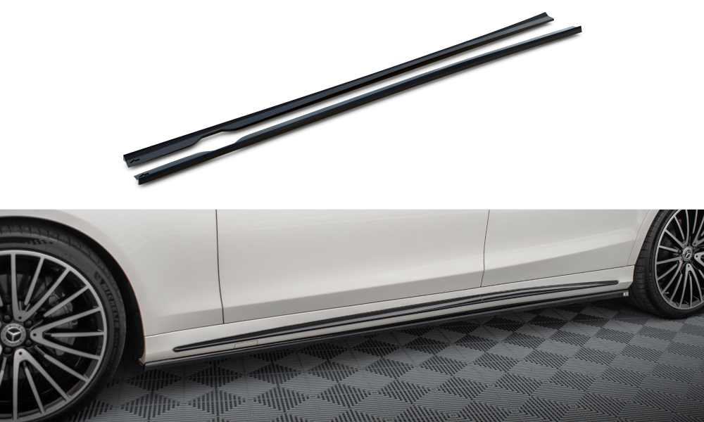 Side Skirts Diffusers V.2 Mercedes-Benz S AMG-Line W222